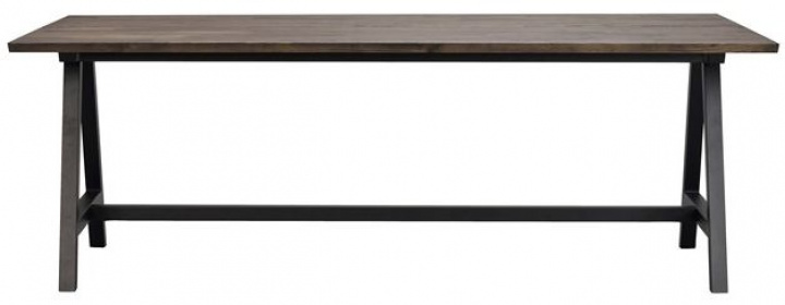 Mesa de comedor \'Carradale\' 220x100cm - Marrón/A-pata en el grupo Muebles / Mesas / Mesa de comedor con Reforma (120341)