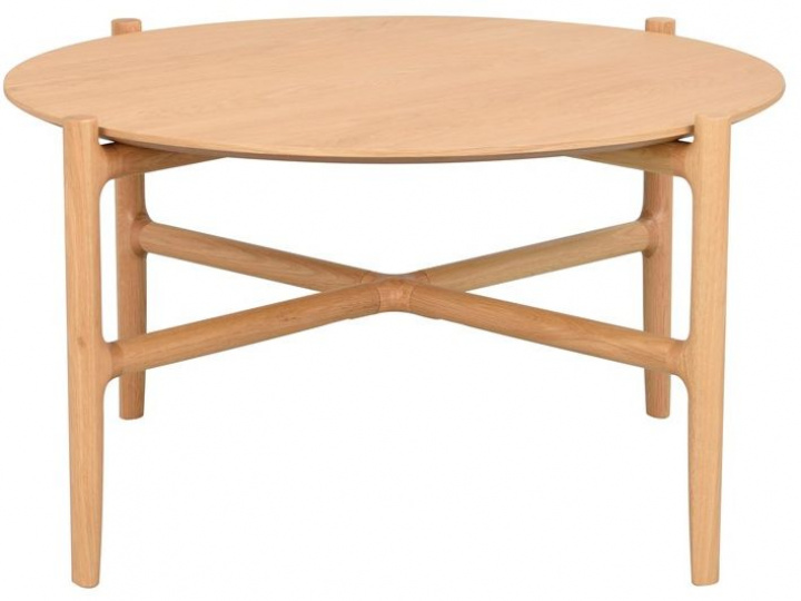 Mesa de centro \'Holton\' Redonda 80cm - Natural en el grupo Muebles / Mesas / Mesa de café con Reforma (120368)
