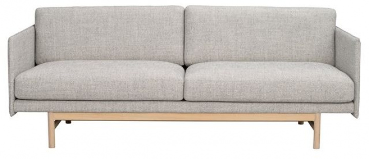 Sofá \'Hammond\' 2 plazas - Gris/Natural en el grupo Muebles / Sofás / Sofás de 2 plazas con Reforma (120560)