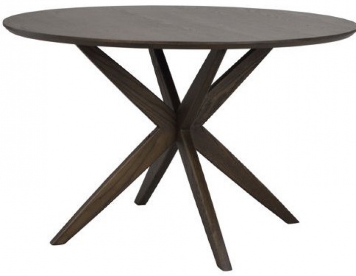 Mesa de comedor \'Calverton\' Redonda 120cm - Marrón en el grupo Habitaciones / Cocina con Reforma (120652)