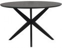 Mesa de comedor \'Calverton\' Redonda 120cm - Negro