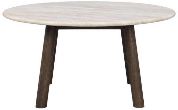 Mesa de centro \'Taransay\' Redonda 90cm - Beige/Marrón en el grupo Muebles / Mesas / Mesa de café con Reforma (120845)