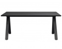 Mesa de comedor \'Carradale\' 170x100cm - Negro/Pata en V