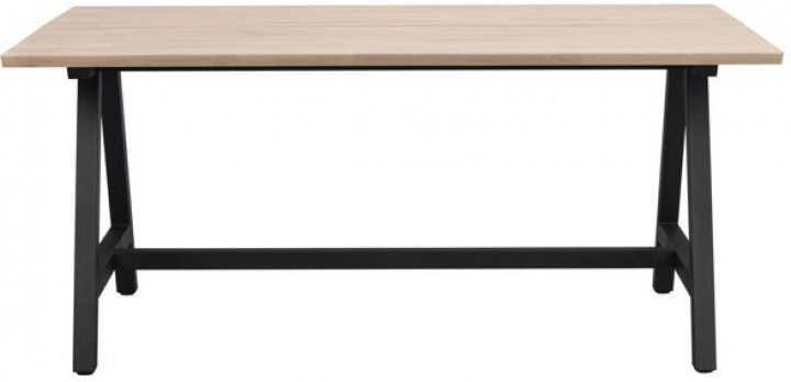 Mesa de comedor \'Carradale\' 170x100cm - Blanco pigmentado/Pata en A en el grupo Muebles / Mesas / Mesa de comedor con Reforma (120884)