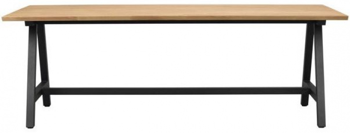 Mesa de comedor \'Carradale\' 220x100cm - Roble/Pata en A en el grupo Muebles / Mesas / Mesa de comedor con Reforma (120897)