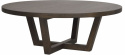 Mesa de centro \'Boxford\' Redonda 110cm - Roble oscuro
