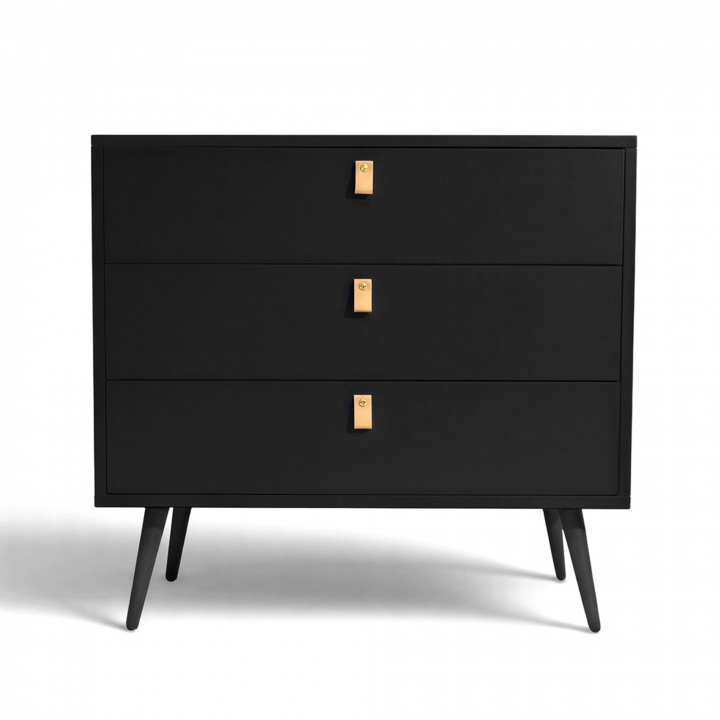 Cómoda \'Nordisk\' - Negro en el grupo Muebles / Estantes y almacenamiento / Cómodas con Reforma (1211-C-Black)