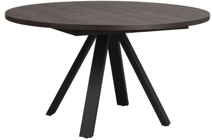 Mesa de comedor \'Maddock\' Redonda 135cm - Roble oscuro en el grupo Muebles / Mesas / Mesas de comedor redondas con Reforma (121127)