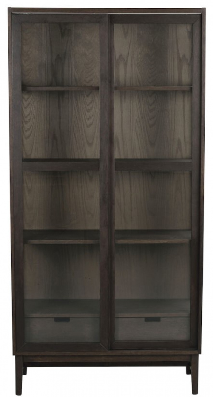 Vitrina \'Hazelton\' - Marrón en el grupo Muebles / Estantes y almacenamiento / Armarios y aparadores con Reforma (121156)