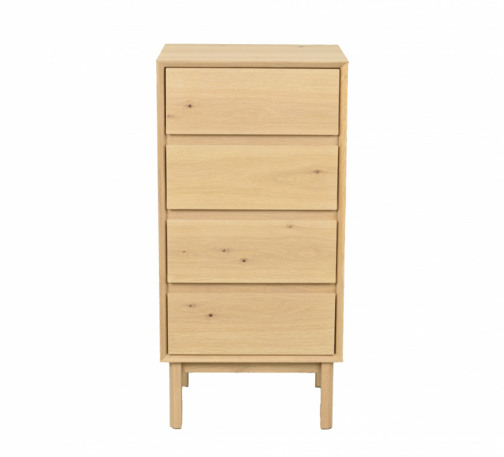 Cómoda \'Mackay\' 4L - Roble en el grupo Muebles / Estantes y almacenamiento / Cómodas con Reforma (121190)