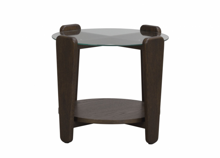 Mesa de centro \'Arran\' Ø52 - Marrón en el grupo Muebles / Mesas / Mesa de café con Reforma (121275)