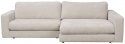 Sofá de 3 plazas \'Duncan\' Chaiselongue H - Gris claro