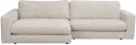 Sofá de 3 plazas \'Duncan\' Chaiselongue V - Gris claro