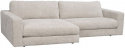 Sofá de 3 plazas \'Duncan\' Chaiselongue V - Gris claro