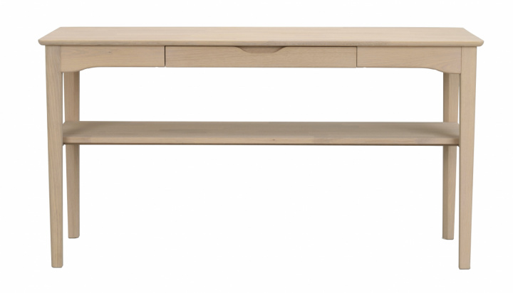 Mesa auxiliar \'Markham\' 140cm - Pigmentada blanca en el grupo Muebles / Mesas / Mesas auxiliares con Reforma (123141)