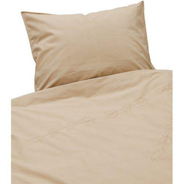 Juego de cama \'Amie\' 150x210 - Marrón/Beige en el grupo Decoración / Textiles / Ropa de cama con Reforma (1266-74-062)