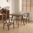 Mesa de comedor \'Luma\' Redonda 115 cm - Nogal
