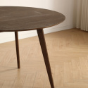 Mesa de comedor \'Luma\' Redonda 115 cm - Nogal