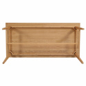 Mesa de comedor \'Alfors\' 210x100cm - Natural