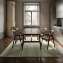 Mesa de comedor \'Alfors\' 210x100cm - Nogal