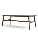 Mesa de comedor \'Alfors\' 210x100cm - Nogal