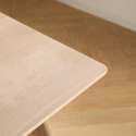 Mesa de comedor \'Line\' 180 cm - Blanco pigmentado