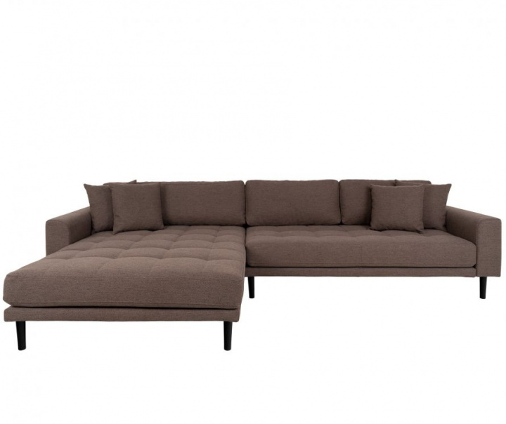 Sofá \'Lido\' Izquierdo - Marrón en el grupo Muebles / Sofás / Sofás con chaise longue con Reforma (1301609)