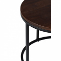 Mesa de centro \'Prime\' L 2 partes - Nogal