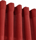 Paquete de 2 Cortinas \'Cecil\' 140x260 - Rojo