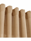 Paquete de 2 Cortinas \'Cecil\' 145x260 - Marr&oacute;n