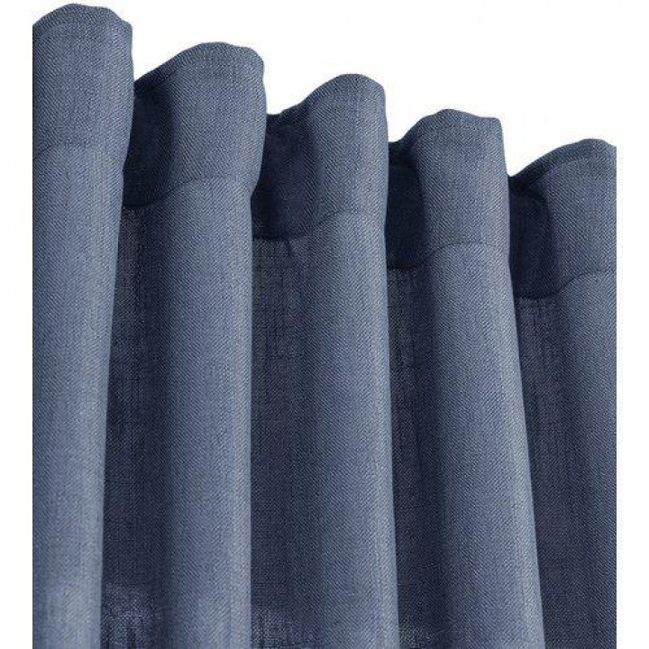Cortina \'Cecil\' 47x250 - Azul en el grupo Decoración / Textiles / Cortinas con Reforma (1339-57-180)