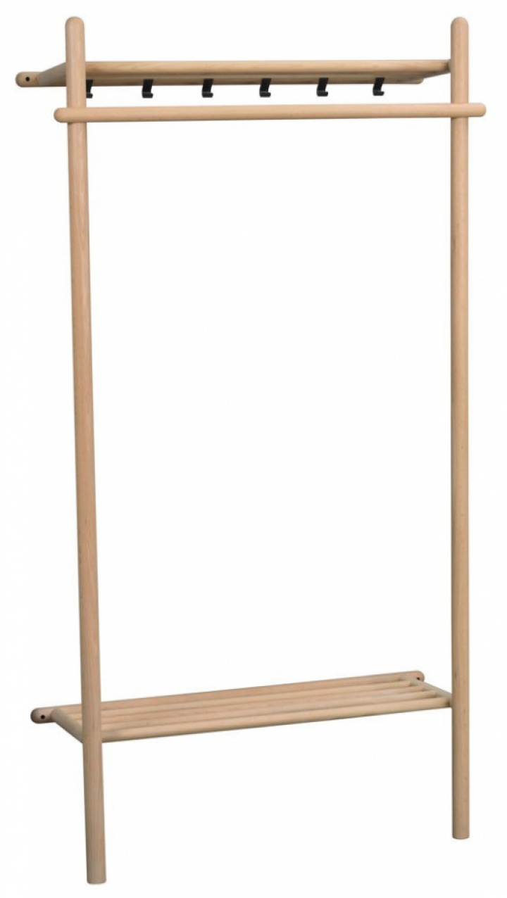 Perchero \'Milford\' - Roble en el grupo Muebles / Estantes y almacenamiento / Percheros y zapateros con Reforma (134266)