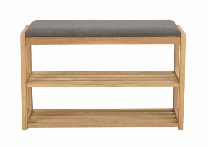 Zapatero \'Confetti\' - Natural/Gris en el grupo Muebles / Estantes y almacenamiento / Percheros y zapateros con Reforma (134360)