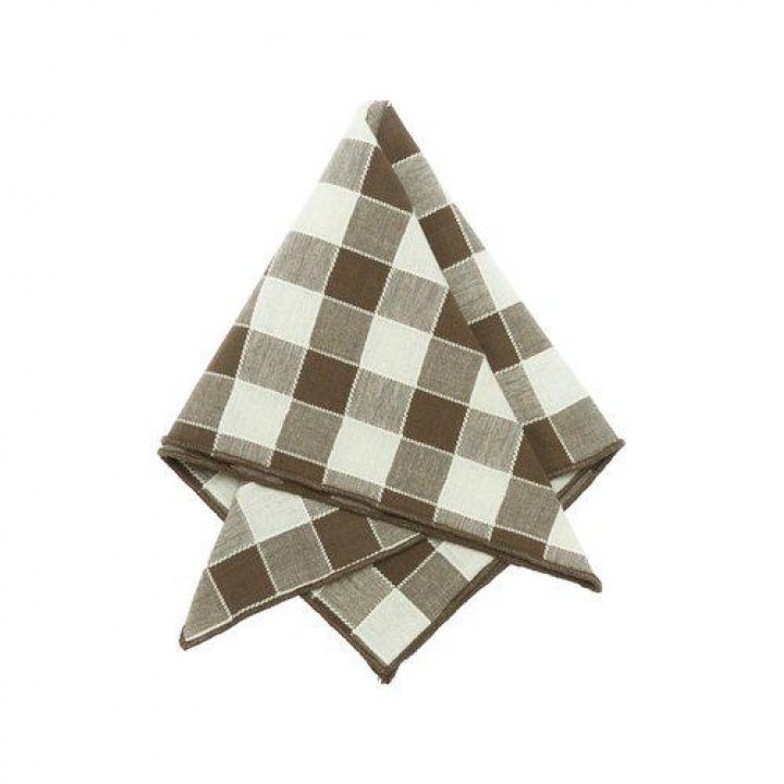 Servilleta \'Mary\' 45x45 - Marrón en el grupo Decoración / Textiles con Reforma (1369-83-022)