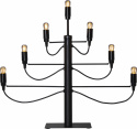 Candelabro de Adviento \'Milano\' - Negro