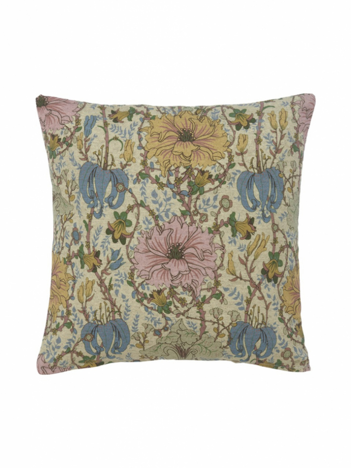 Funda de cojín \'Flore\' 45x45 - Amarillo en el grupo Decoración / Textiles / Fundas de cojín con Reforma (1464-47-133)