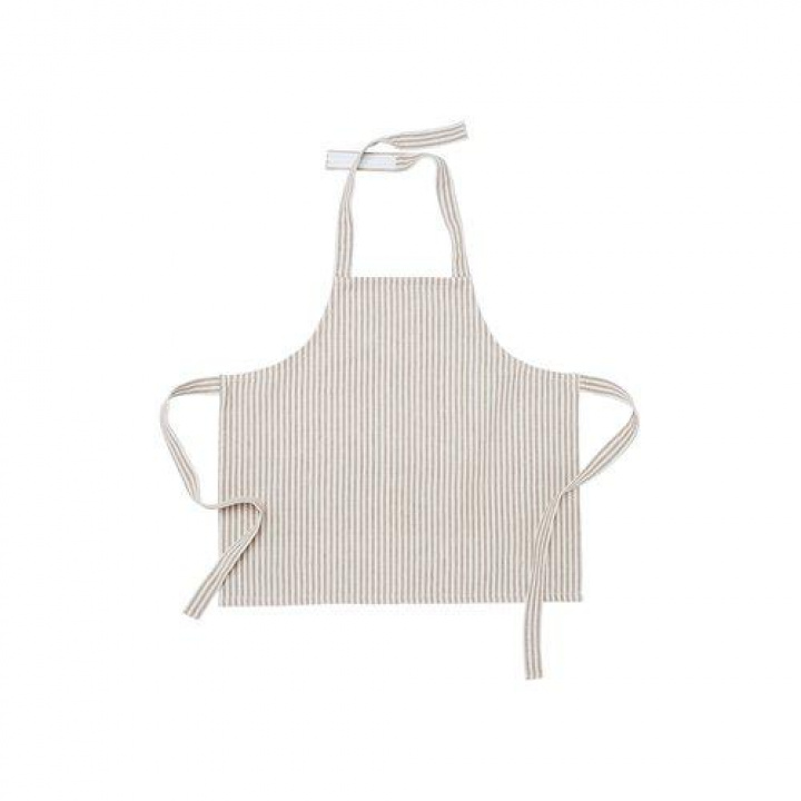 Delantal \'Kitty\' 55x50 - Beige/Blanco en el grupo Decoración / Textiles con Reforma (1467-49-022)