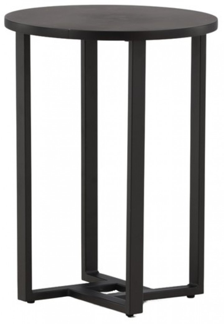 Mesa de centro \'Livia\' Redonda 40cm - Negro en el grupo Muebles / Mesas / Mesa de café con Reforma (15009-020)