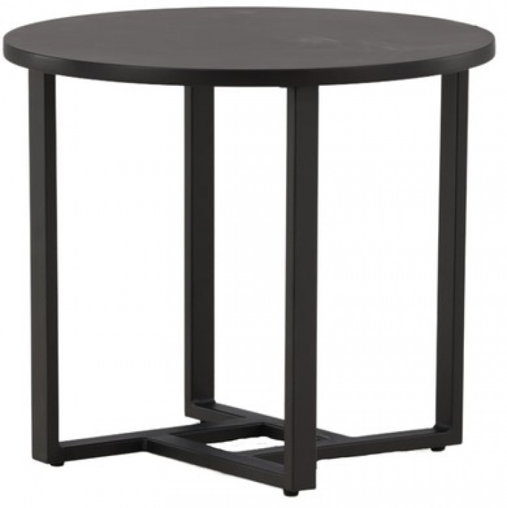 Mesa de centro \'Livia\' Redonda 50cm - Negro en el grupo Muebles / Mesas / Mesa de café con Reforma (15009-021)