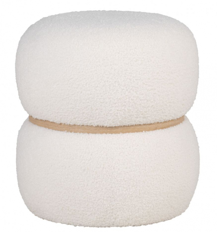 Puf \'Milford\' - Blanco en el grupo Muebles / Sofás / Pufs y reposapiés con Reforma (1501221)