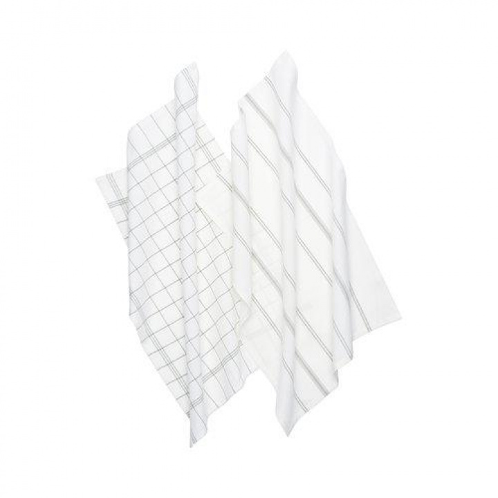 Toalla de cocina \'Erin\' 50x70 - Beige/Blanco en el grupo Habitaciones con Reforma (1511-73-177)