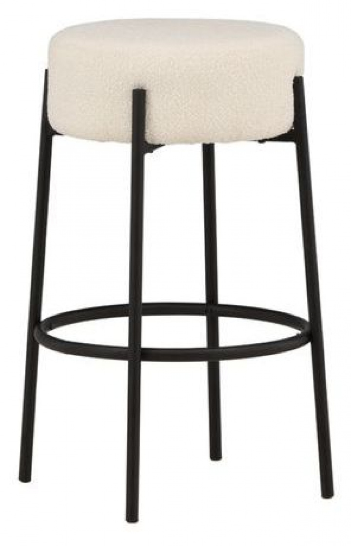 Taburete \'Eigersund\' - Blanco en el grupo Muebles / Muebles para sentarse / Taburetes de bar con Reforma (15350-240)