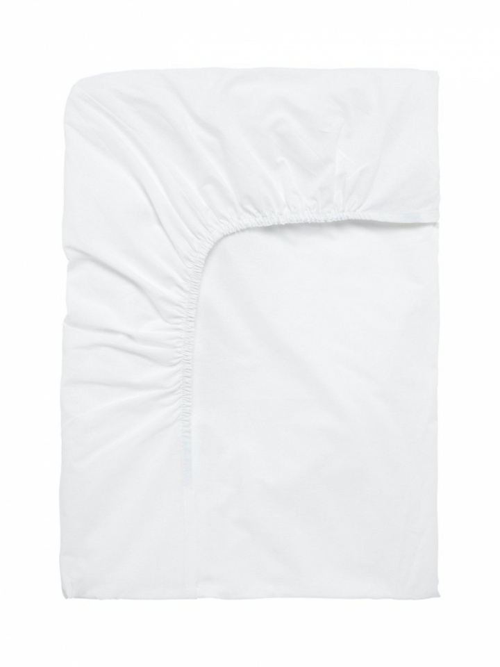 Sábana ajustable \'Carlton\' 180x200 - Blanca en el grupo Decoración / Textiles / Ropa de cama con Reforma (1540-76-001)