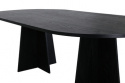 Mesa de comedor \'Blomstermala\' 115x230cm - Negro