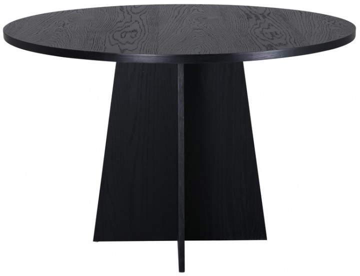 Mesa de comedor \'Blomstermala\' Redonda 110cm - Negro en el grupo Muebles / Mesas / Mesas de comedor redondas con Reforma (15588-848)