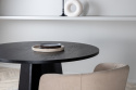 Mesa de comedor \'Blomstermala\' Redonda 110cm - Negro