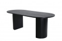 Mesa de comedor \'Barkaby\' 90x200cm - Negro
