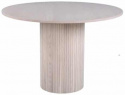 Mesa de comedor \'Barkaby\' Redonda 110cm - Blanco