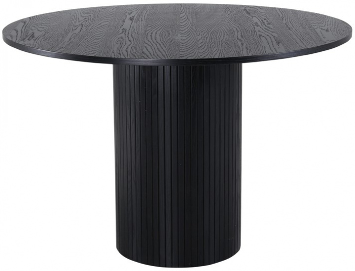 Mesa \'Barkaby\' Redonda 110cm - Negra en el grupo Muebles / Mesas / Mesas de comedor redondas con Reforma (15596-848)