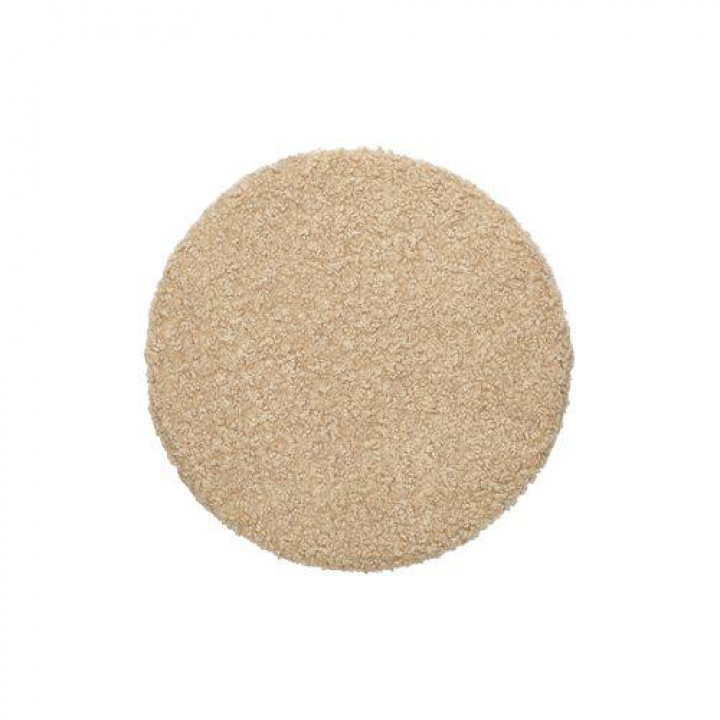 Cojín de silla \'Teddy\' D38 - Marrón claro en el grupo Decoración / Textiles / Cojines de asiento con Reforma (1588-46-062)